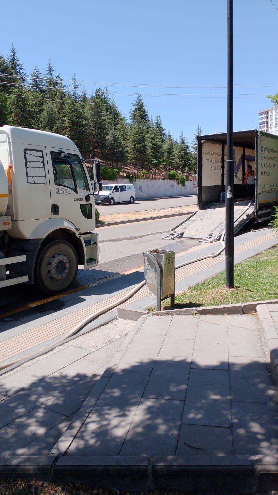 Ankara içme suyu tankeri - şehir içi teslimat, sertifikalı hijyenik tanker